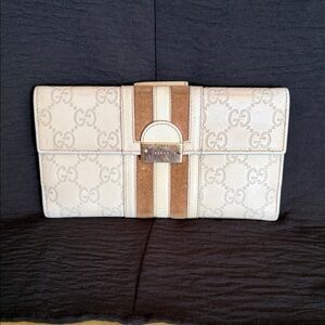 Gucci Guccissima Long Continental Wallet